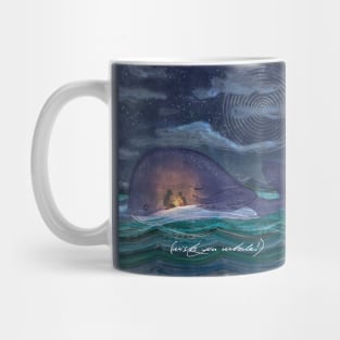 Pinocchio and the whale Mug